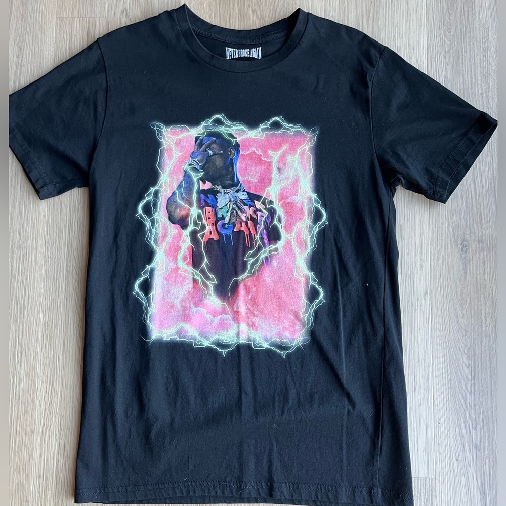 NBA Youngboy T-shirt lighting design size small nba youngb photo tshirt